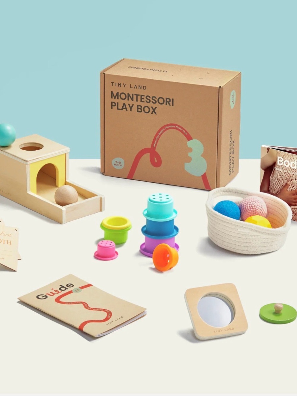 Montessori Play Box - Multi-Color Early Learning Kit